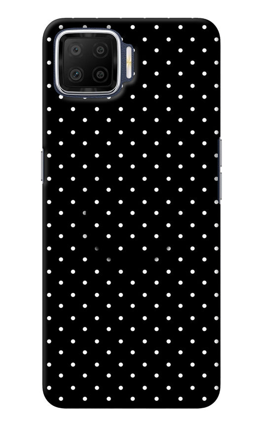 White Dots Oppo F17 Pop Case