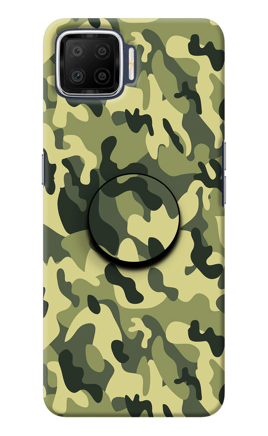 Camouflage Oppo F17 Pop Case