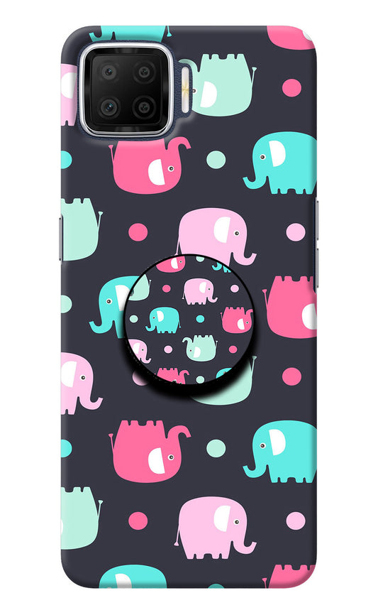 Baby Elephants Oppo F17 Pop Case