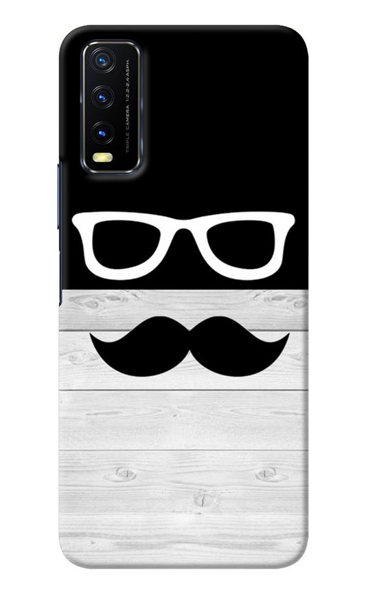 Mustache Vivo Y20/Y20i Back Cover