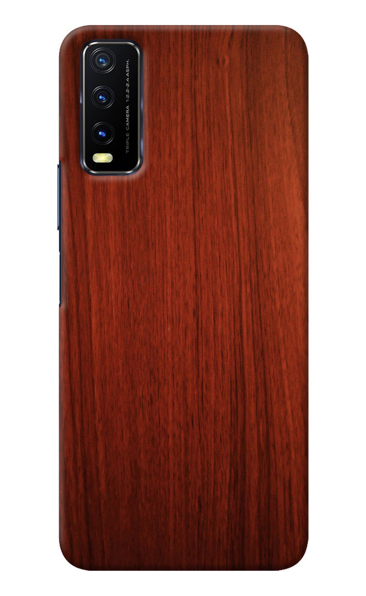 Wooden Plain Pattern Vivo Y20/Y20i Back Cover