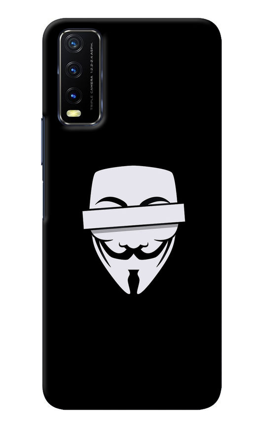 Anonymous Face Vivo Y20/Y20i Back Cover
