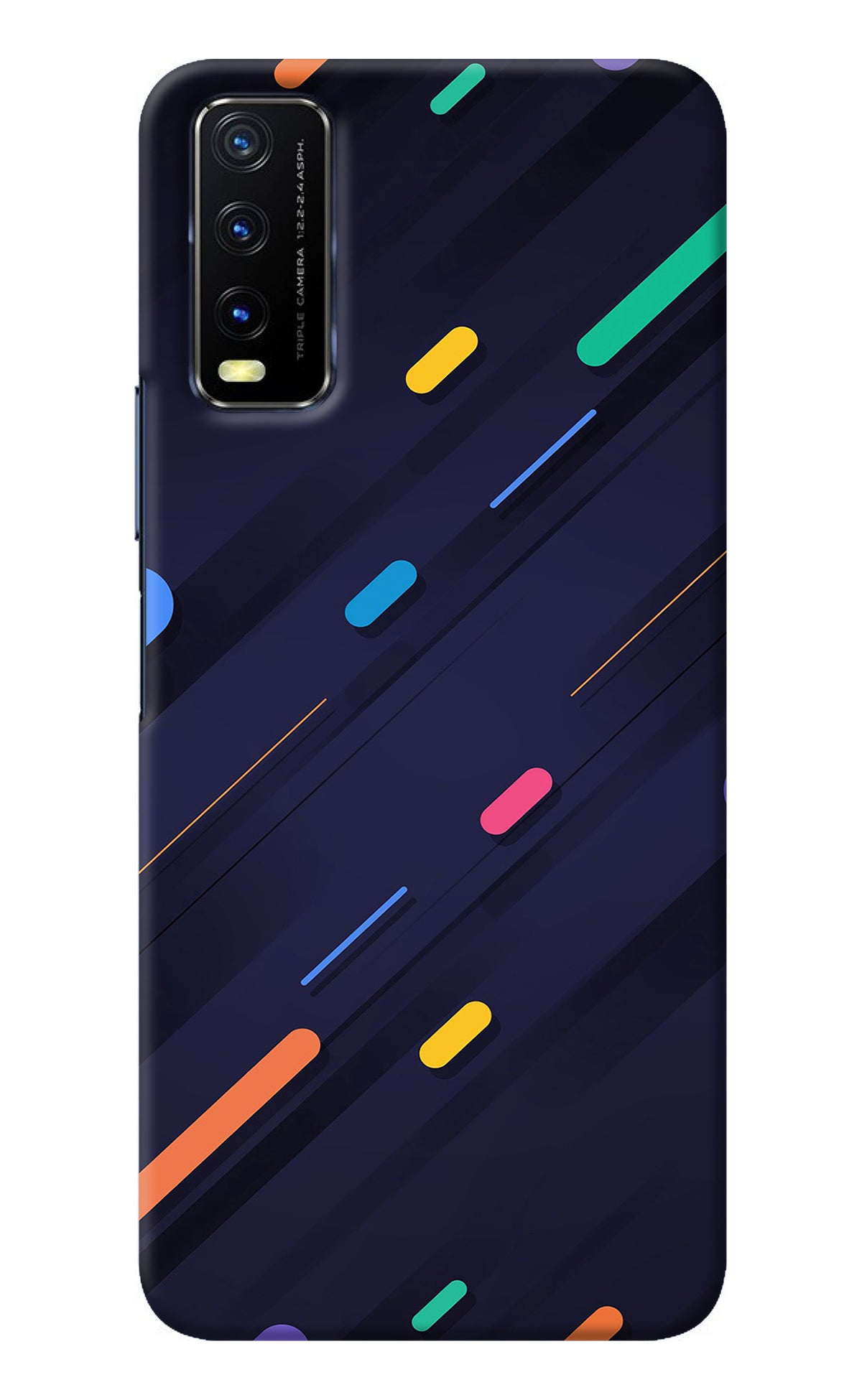 Abstract Design Vivo Y20/Y20i Back Cover