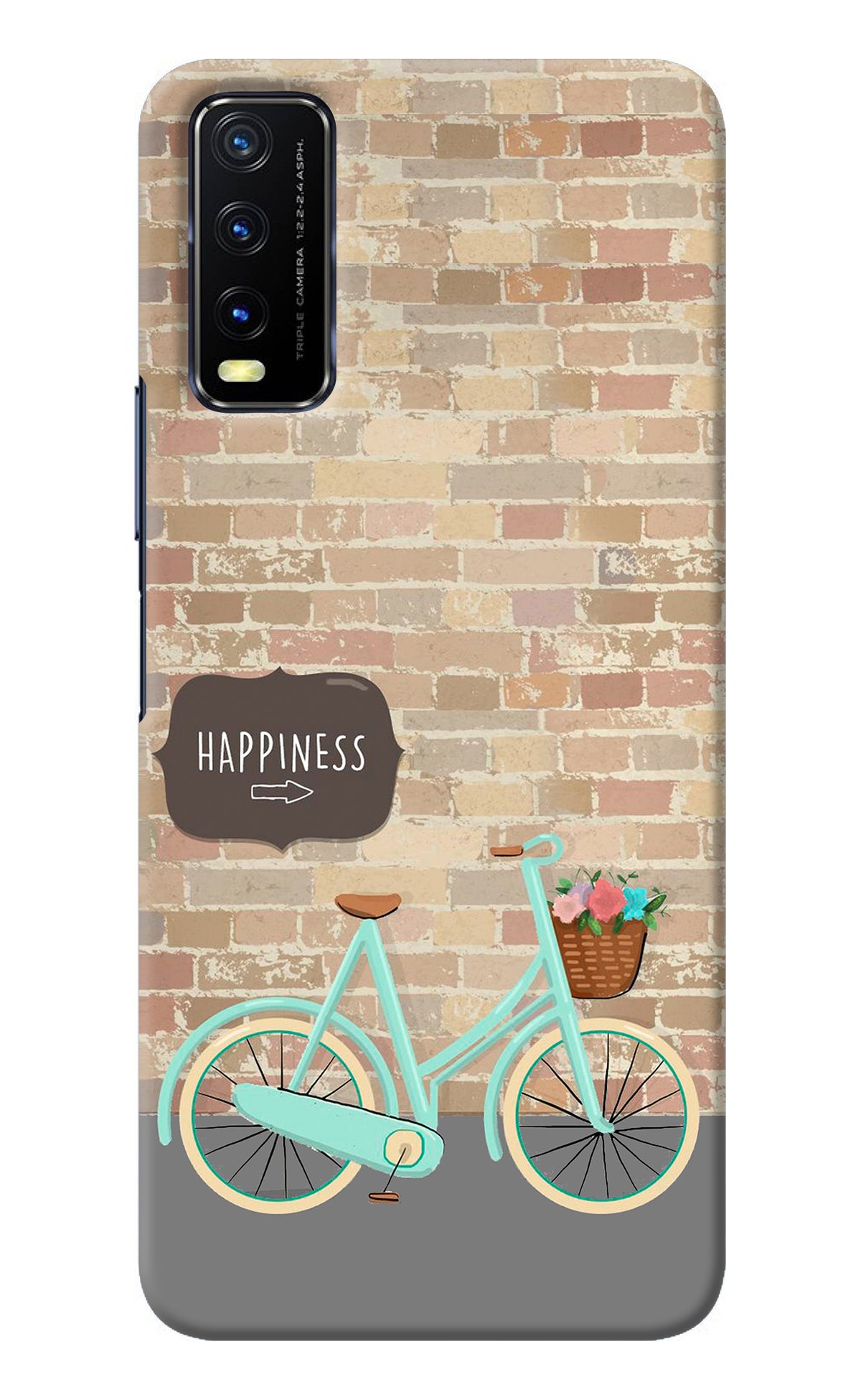 Happiness Artwork Vivo Y20/Y20i Back Cover