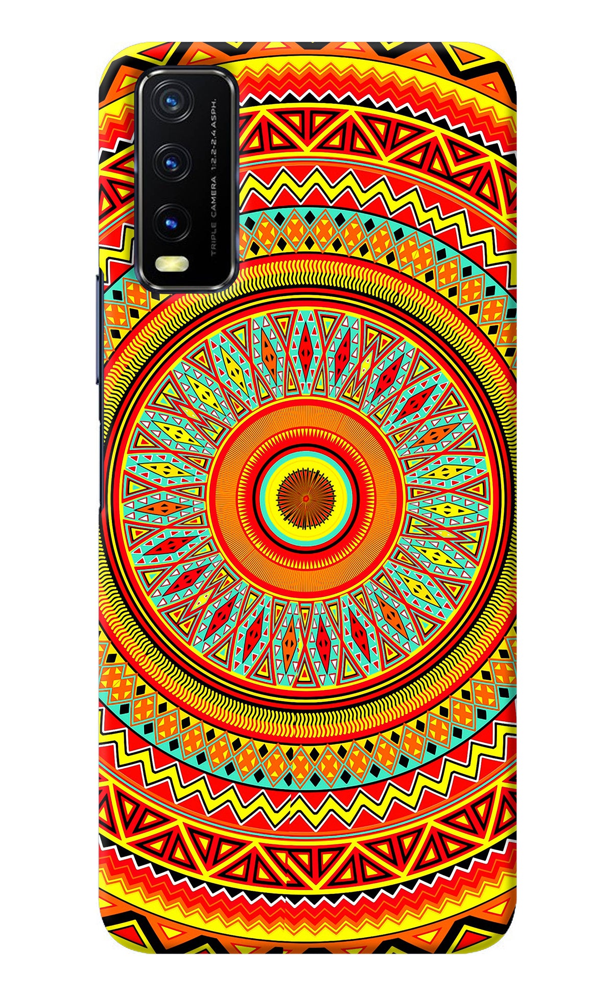 Mandala Pattern Vivo Y20/Y20i Back Cover