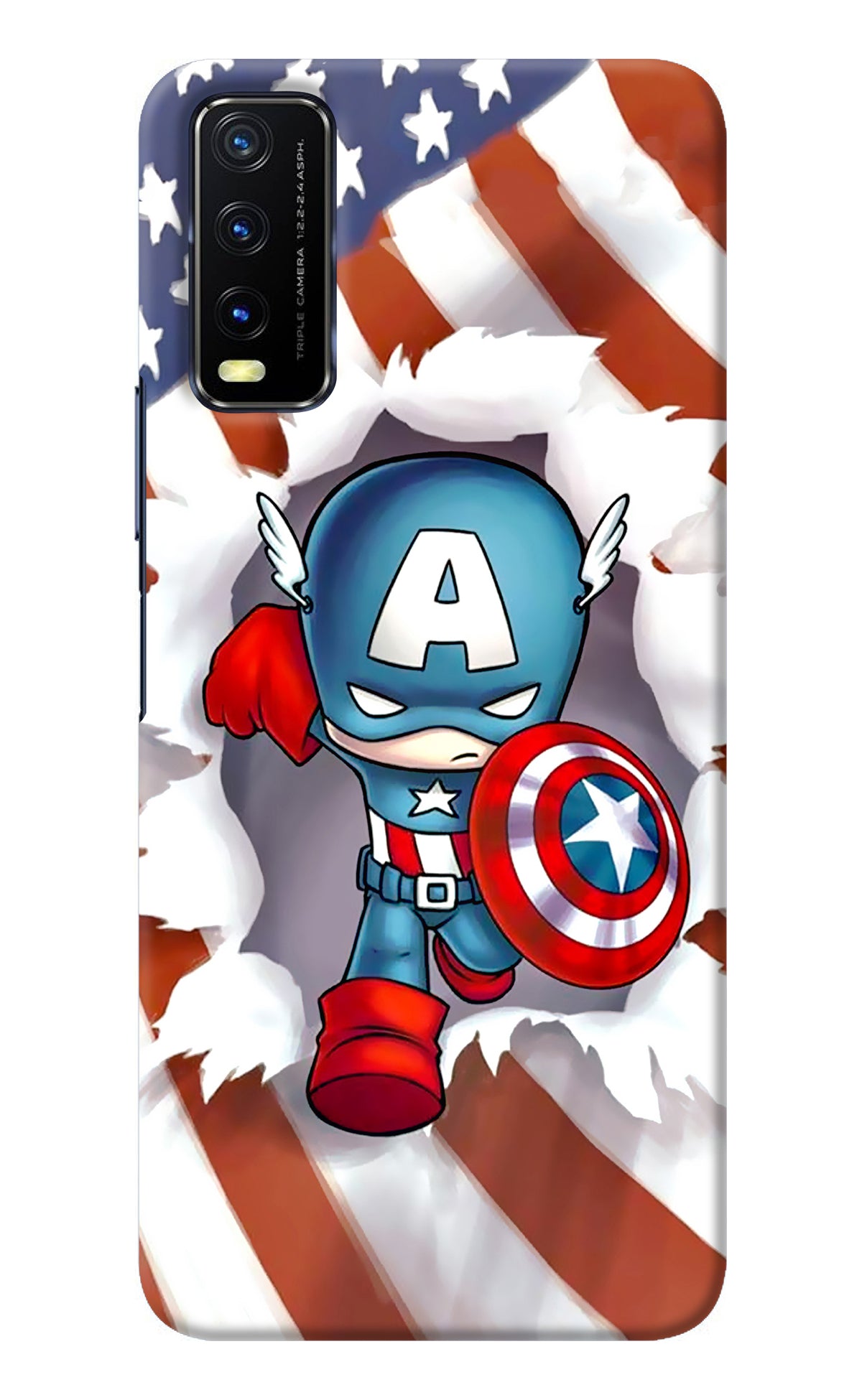 Captain America Vivo Y20/Y20i Back Cover