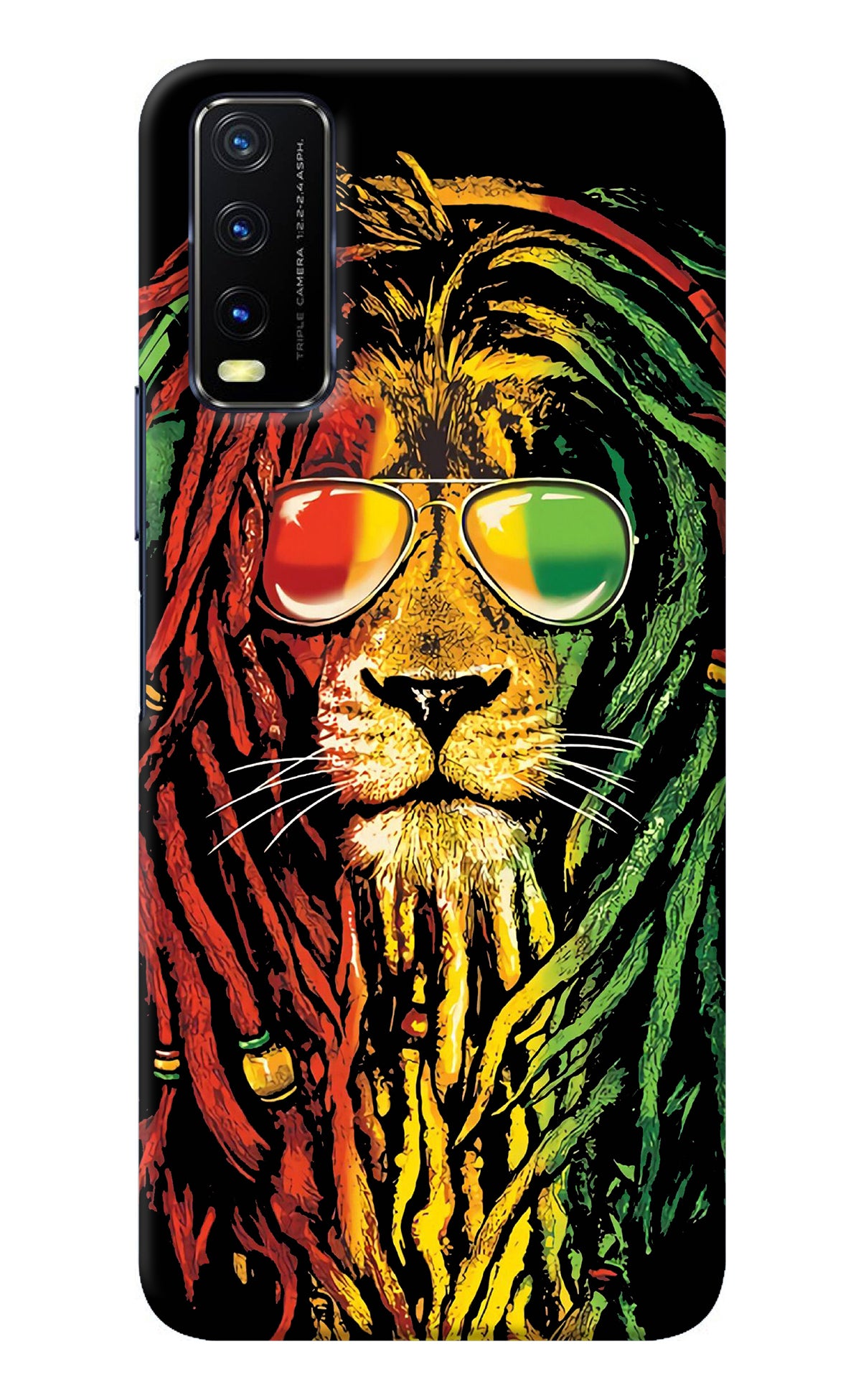 Rasta Lion Vivo Y20/Y20i Back Cover