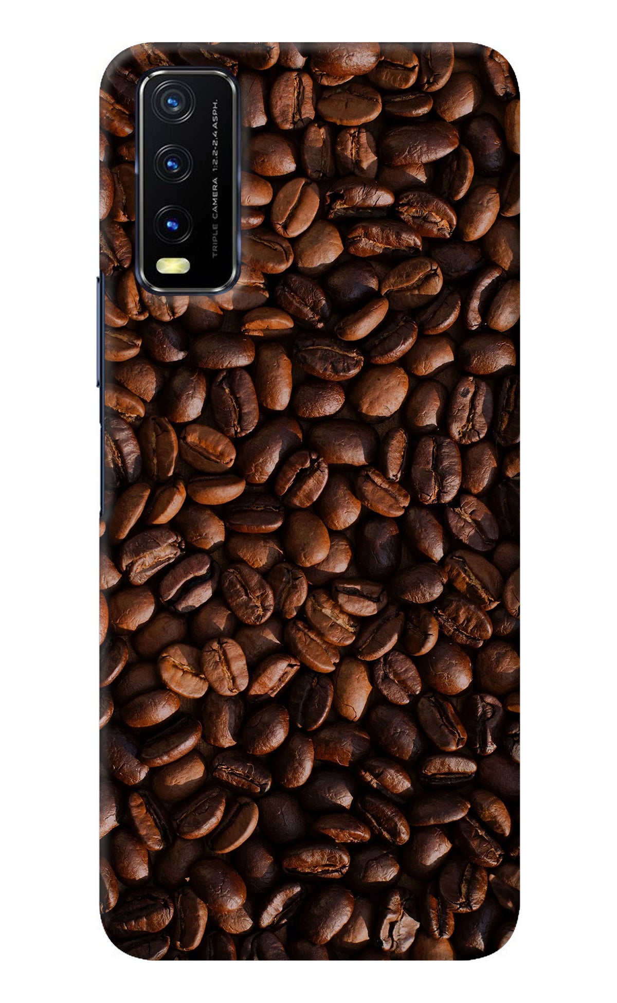 Coffee Beans Vivo Y20/Y20i Back Cover