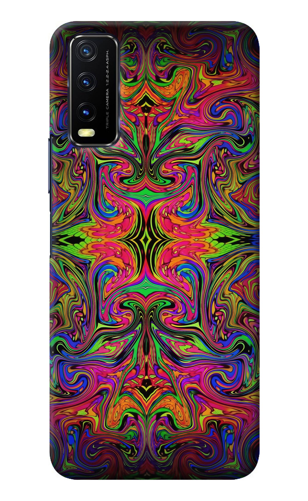 Psychedelic Art Vivo Y20/Y20i Back Cover