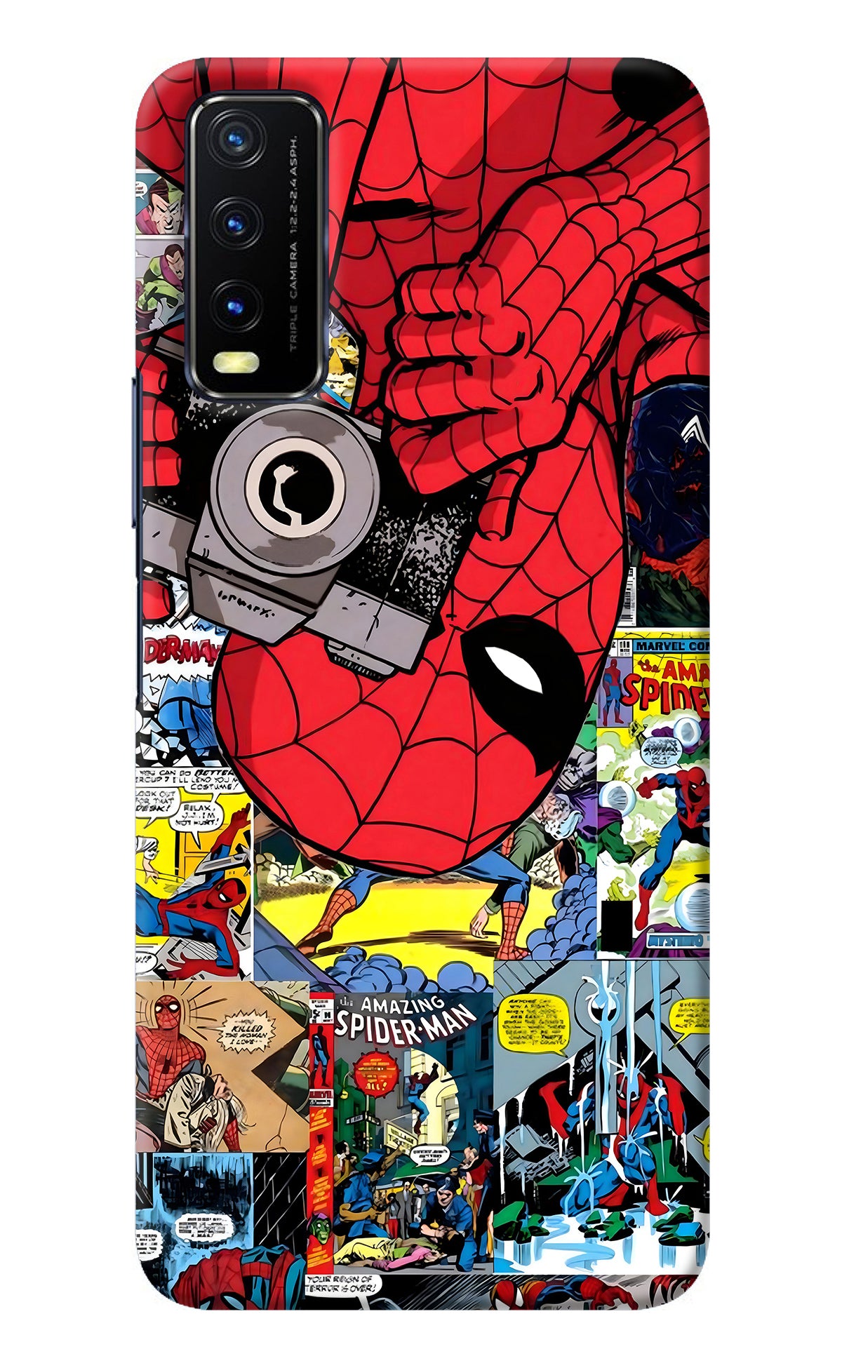 Spider Man Vivo Y20/Y20i Back Cover