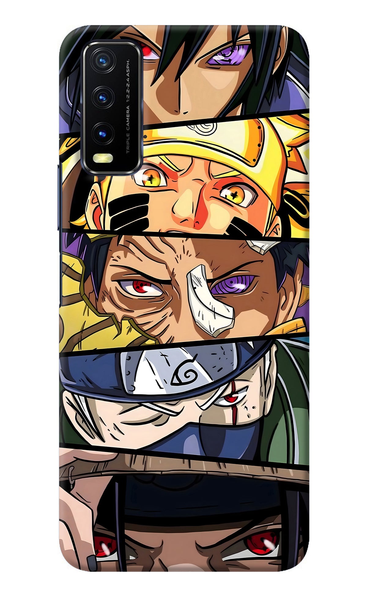 Naruto Character Vivo Y20/Y20i Back Cover