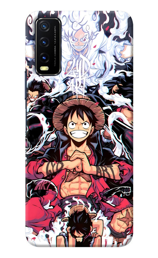 One Piece Anime Vivo Y20/Y20i Back Cover