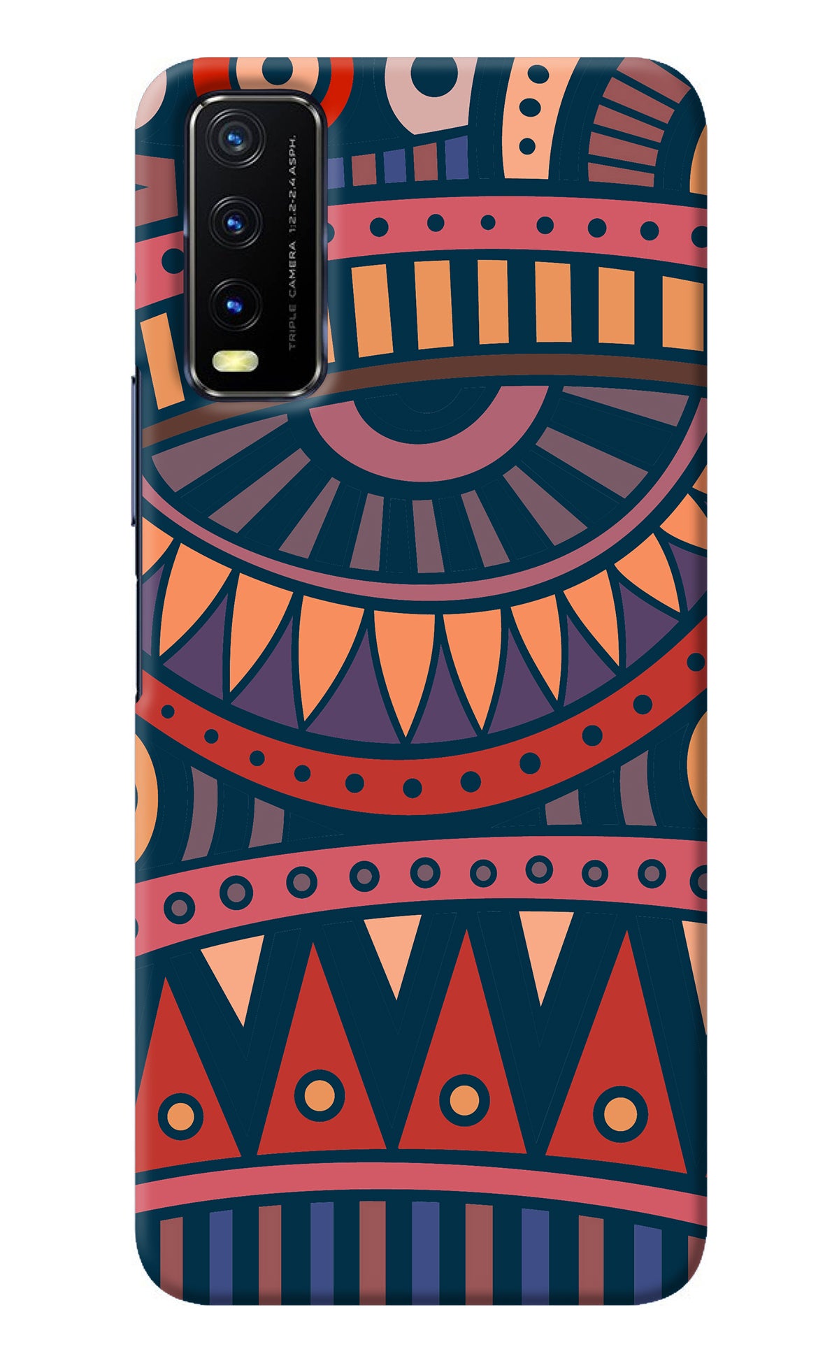 African Culture Design Vivo Y20/Y20i Back Cover