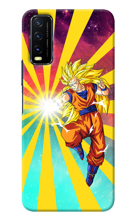 Goku Super Saiyan Vivo Y20/Y20i Back Cover