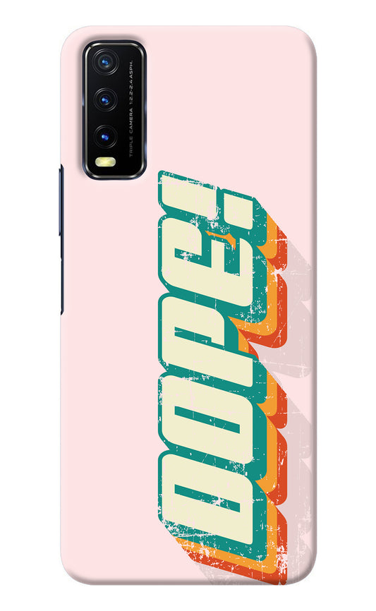 Dope Vivo Y20/Y20i Back Cover