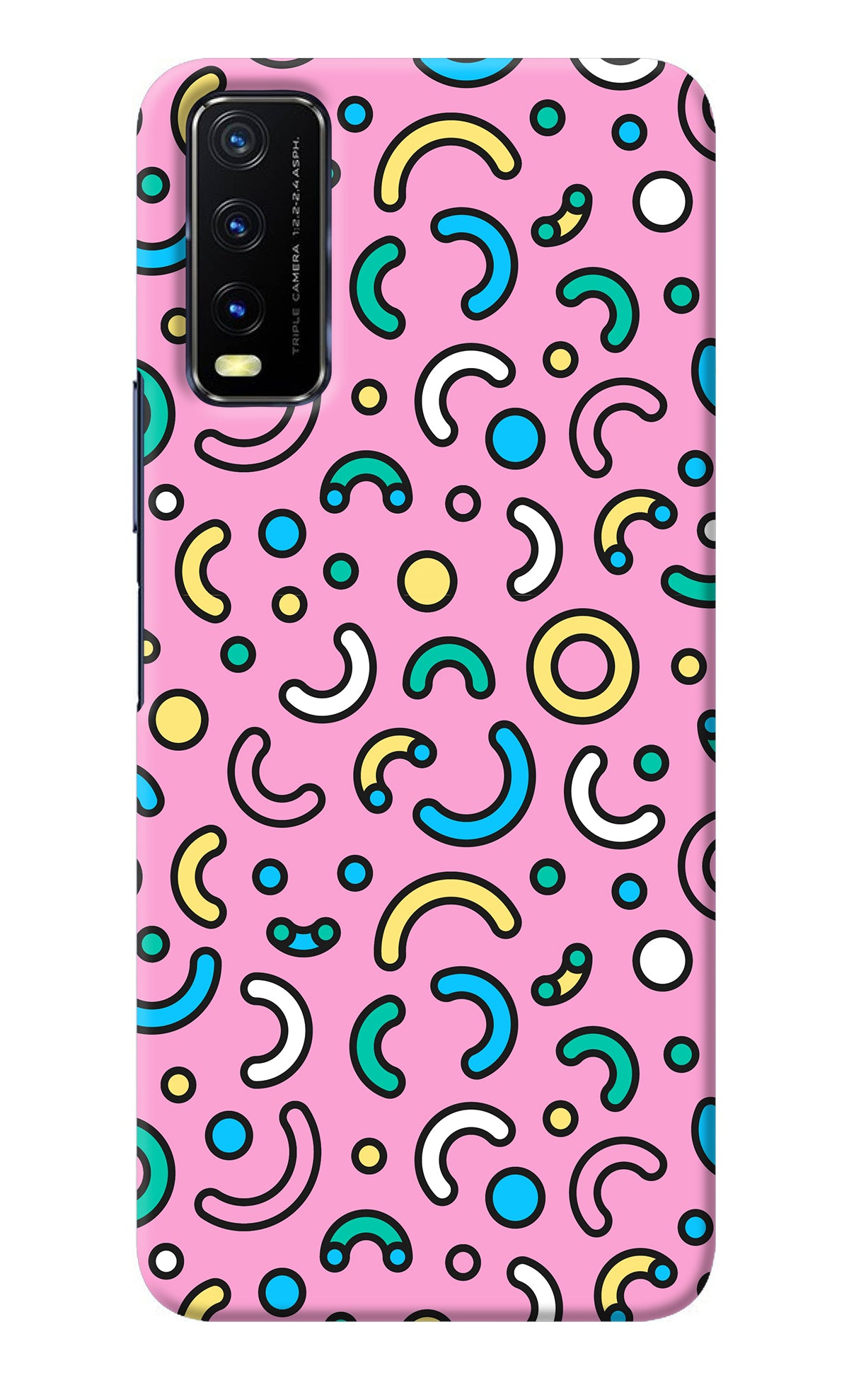 Memphis Design Vivo Y20/Y20i Back Cover