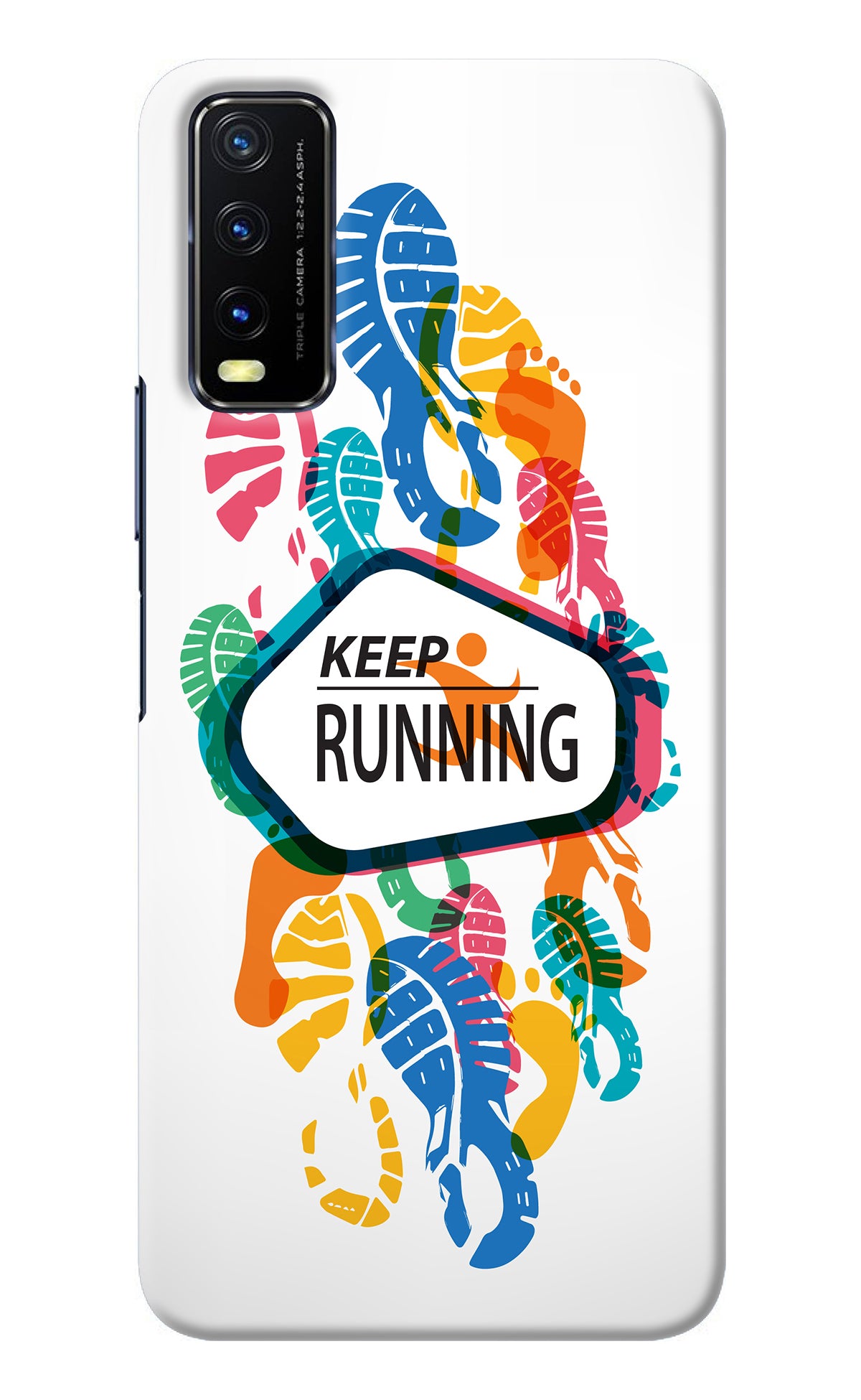 Keep Running Vivo Y20/Y20i Back Cover