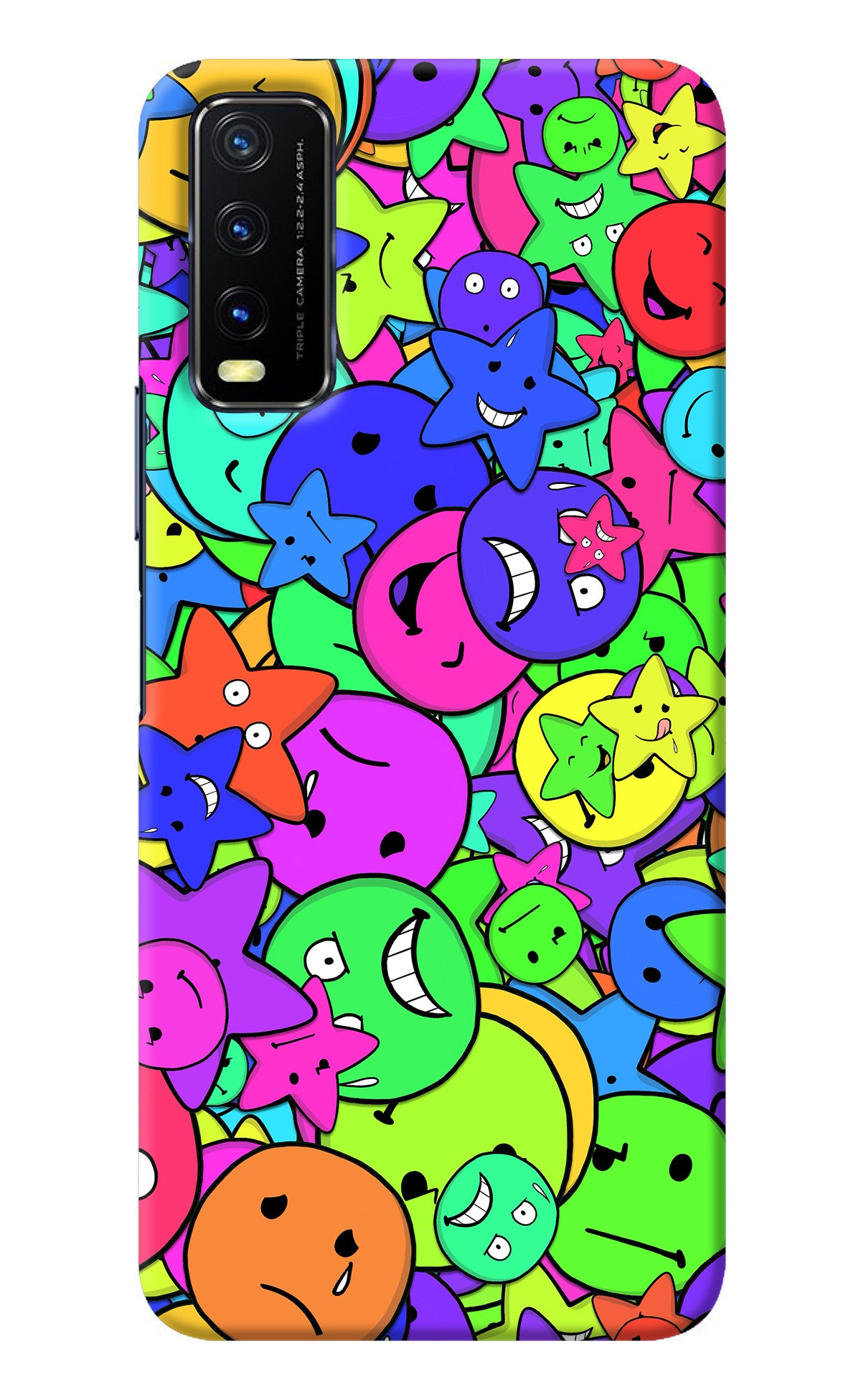 Fun Doodle Vivo Y20/Y20i Back Cover