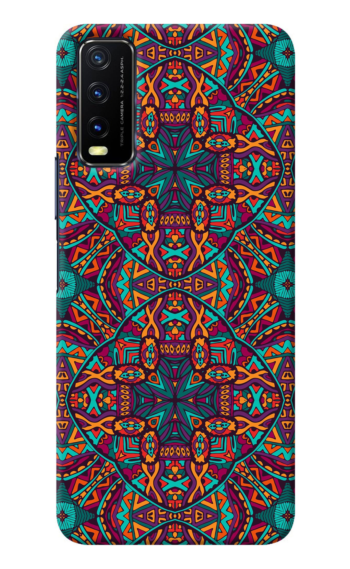 Colour Mandala Vivo Y20/Y20i Back Cover