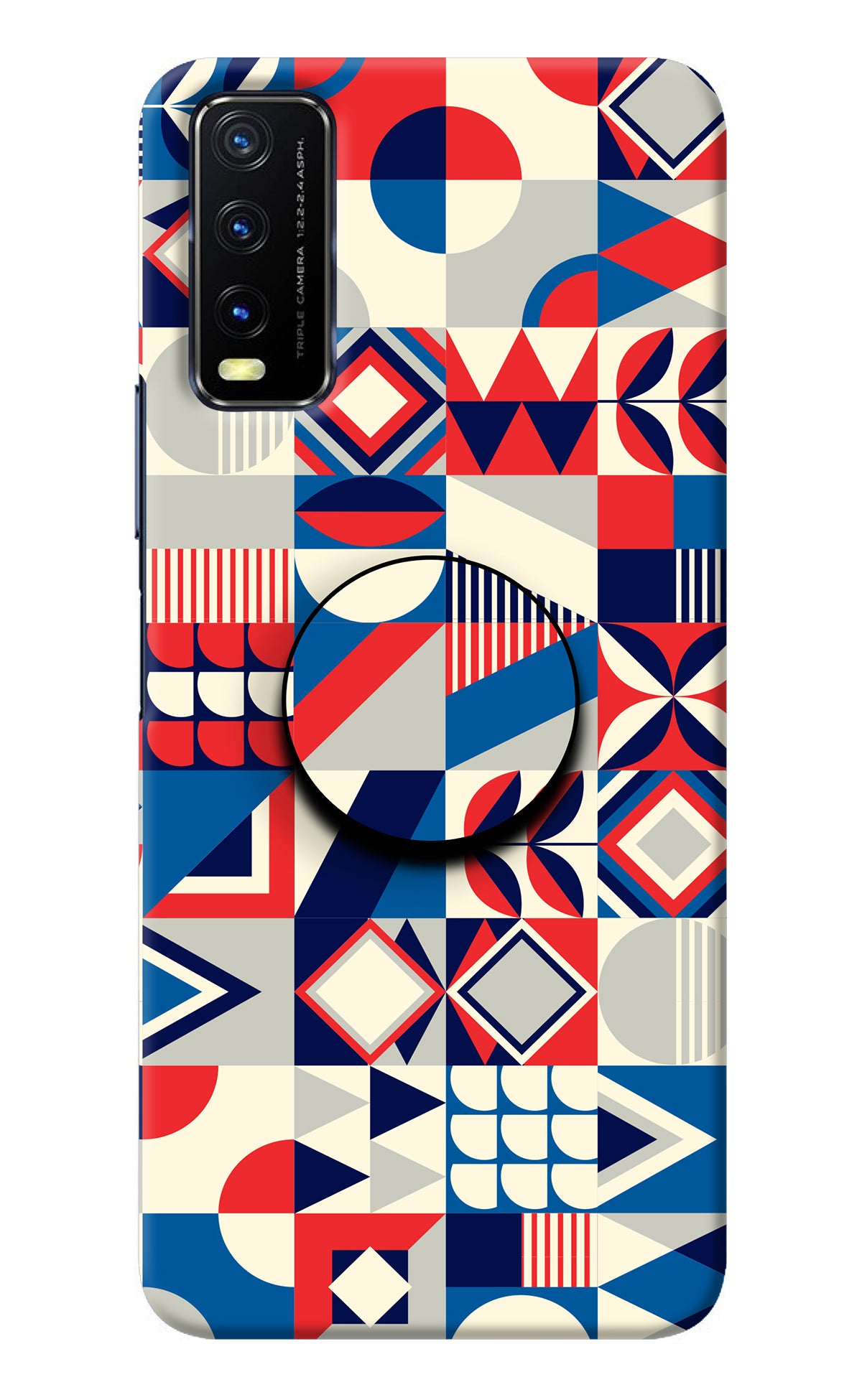 Colorful Pattern Vivo Y20/Y20i Pop Case