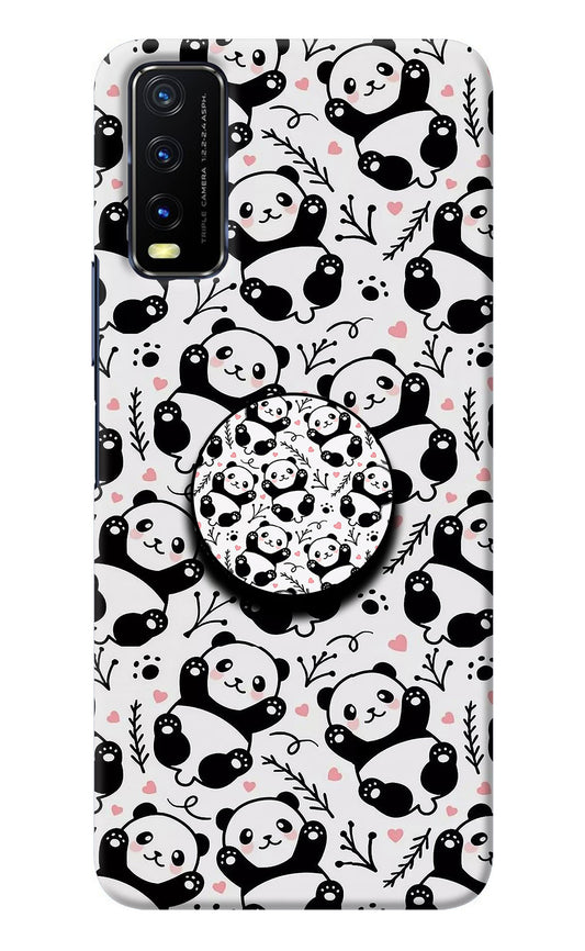 Cute Panda Vivo Y20/Y20i Pop Case