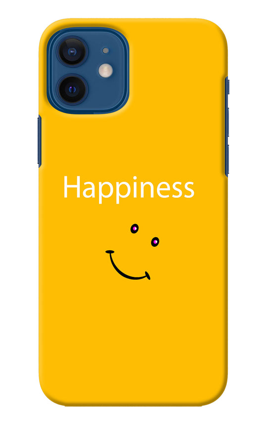 Happiness With Smiley iPhone 12 Back Cover