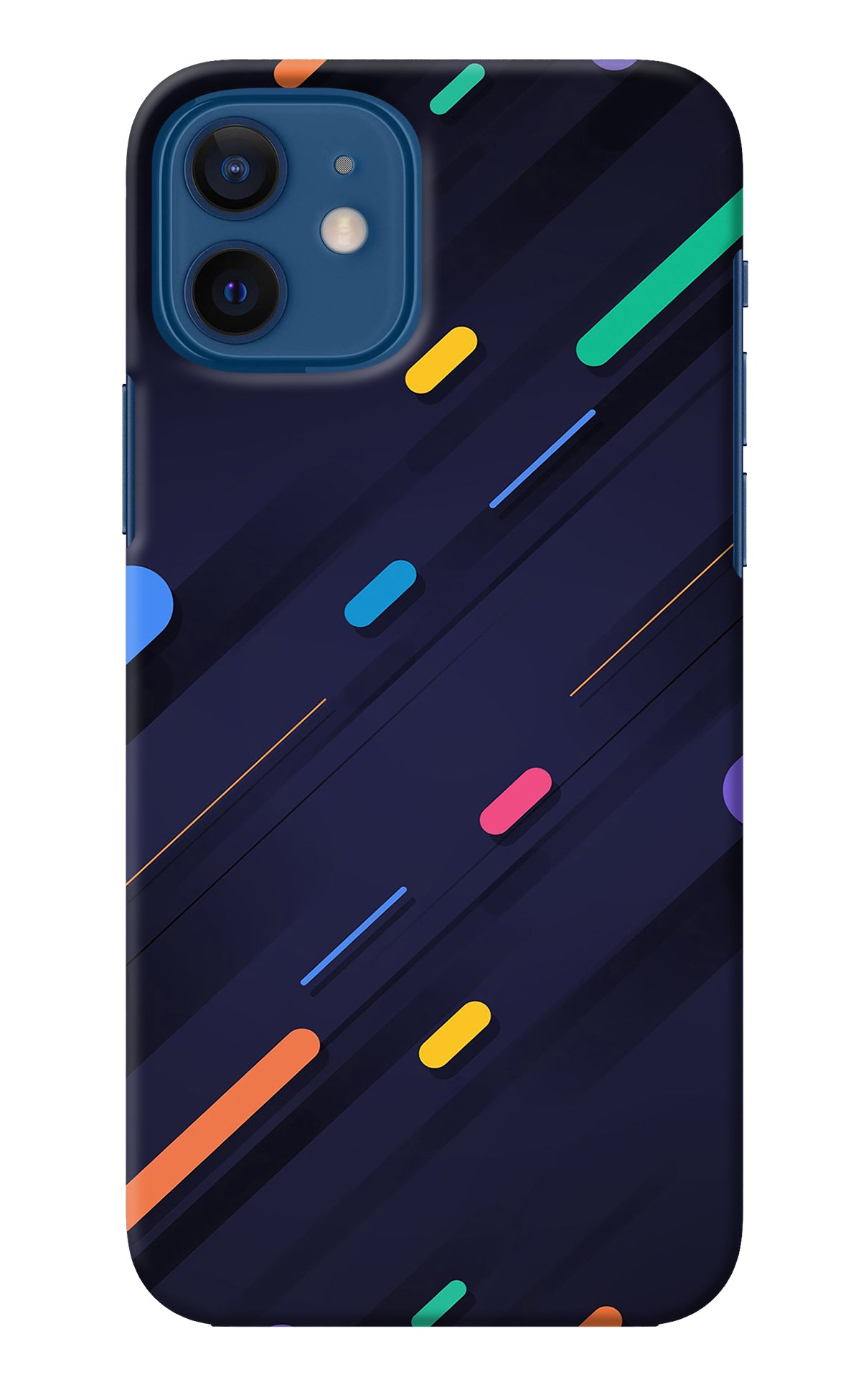 Abstract Design iPhone 12 Back Cover