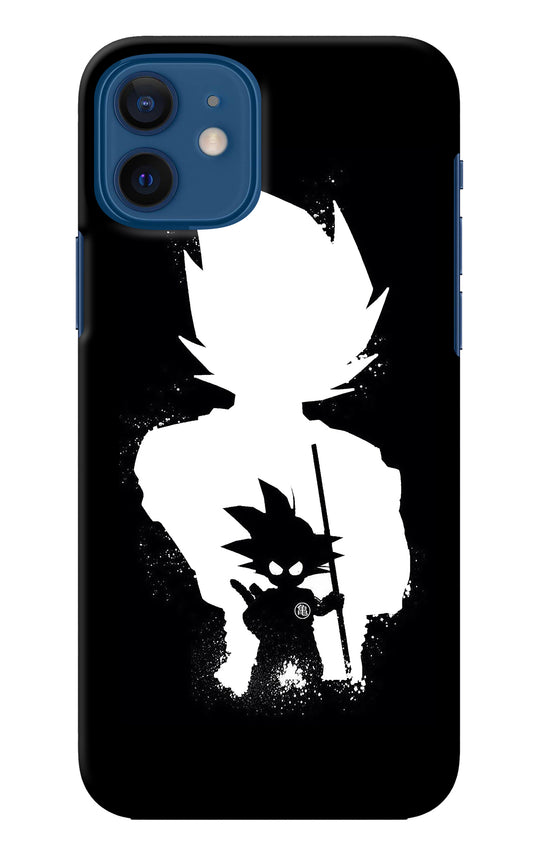 Goku Shadow iPhone 12 Back Cover