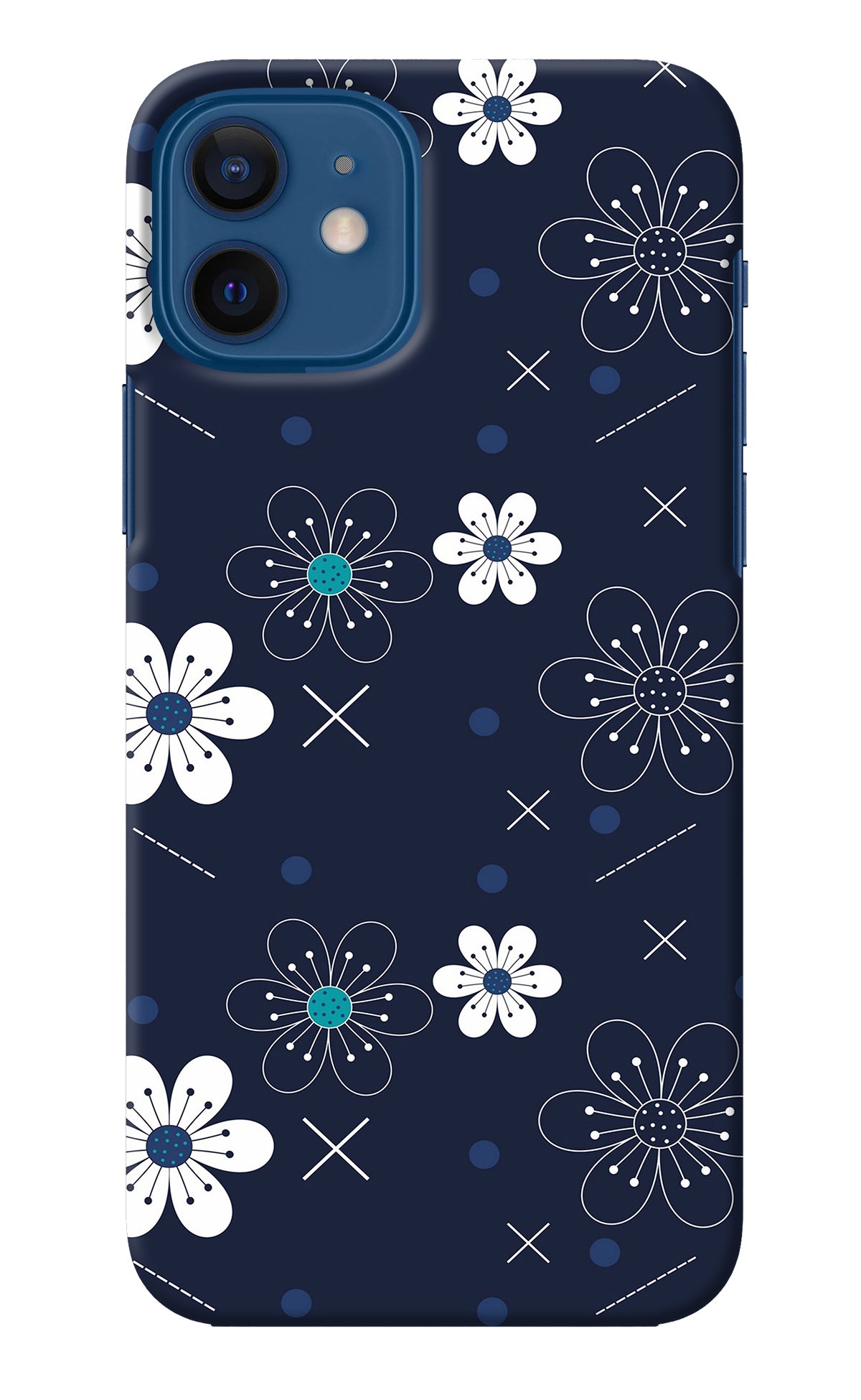 Flowers iPhone 12 Back Cover