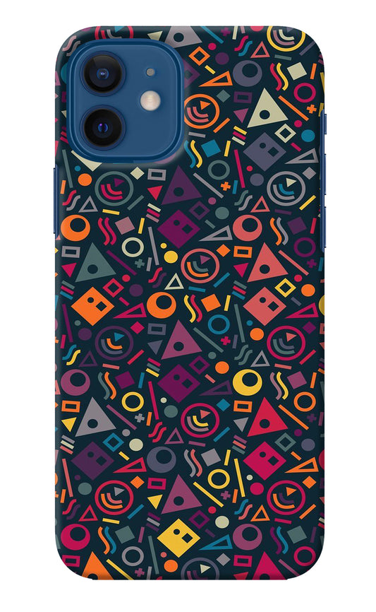 Geometric Abstract iPhone 12 Back Cover