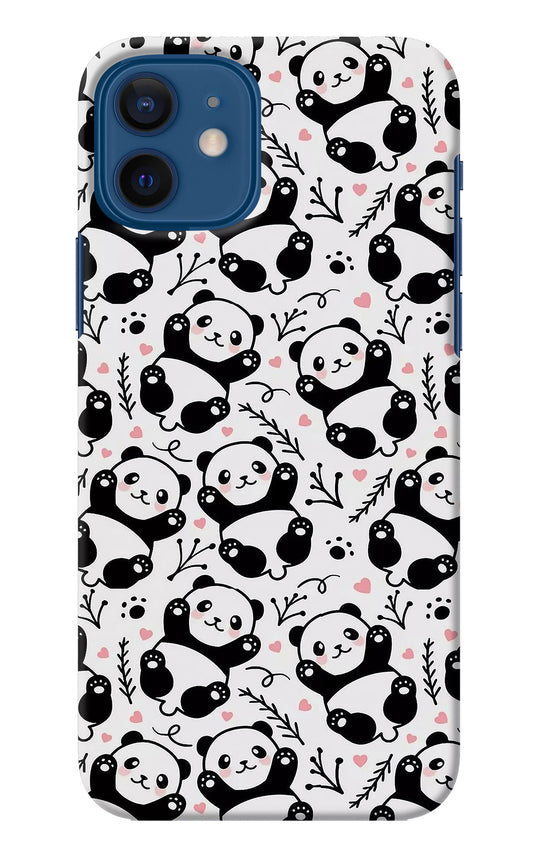 Cute Panda iPhone 12 Back Cover