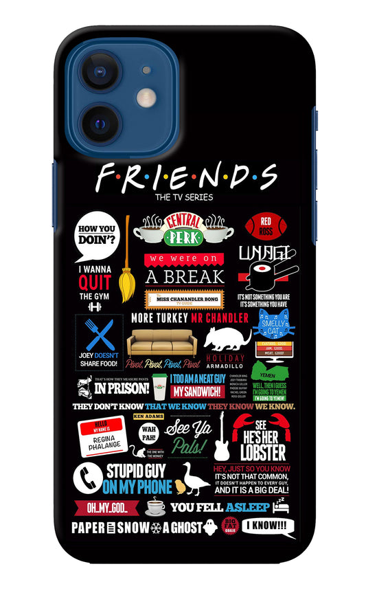 FRIENDS iPhone 12 Back Cover