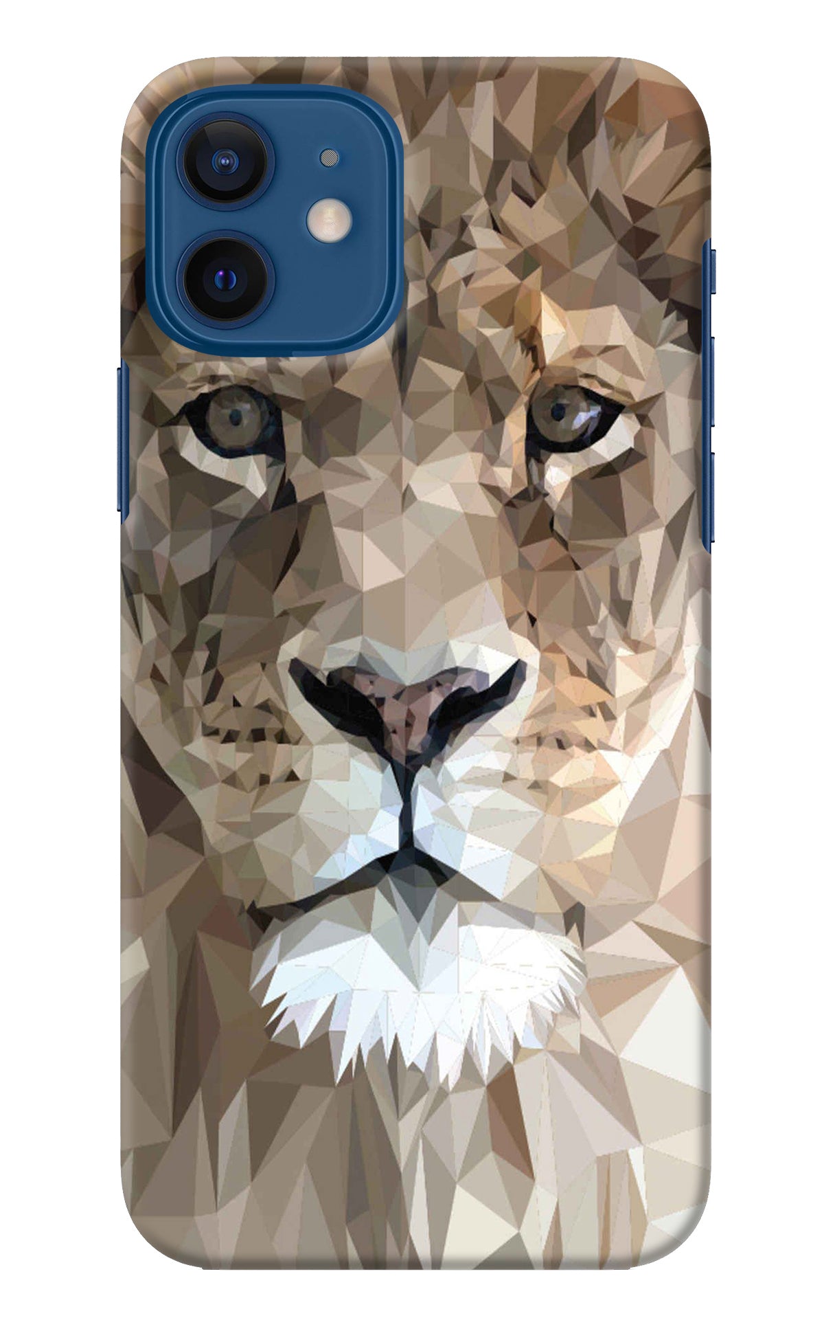 Lion Art iPhone 12 Back Cover