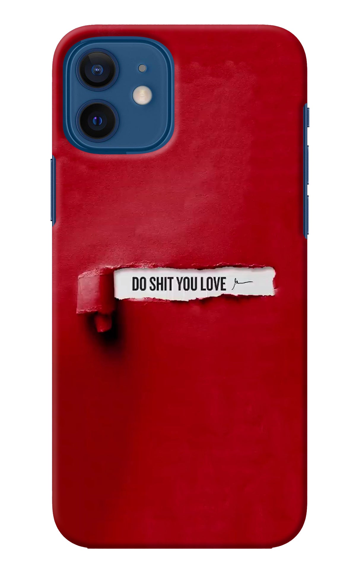 Do Shit You Love iPhone 12 Back Cover