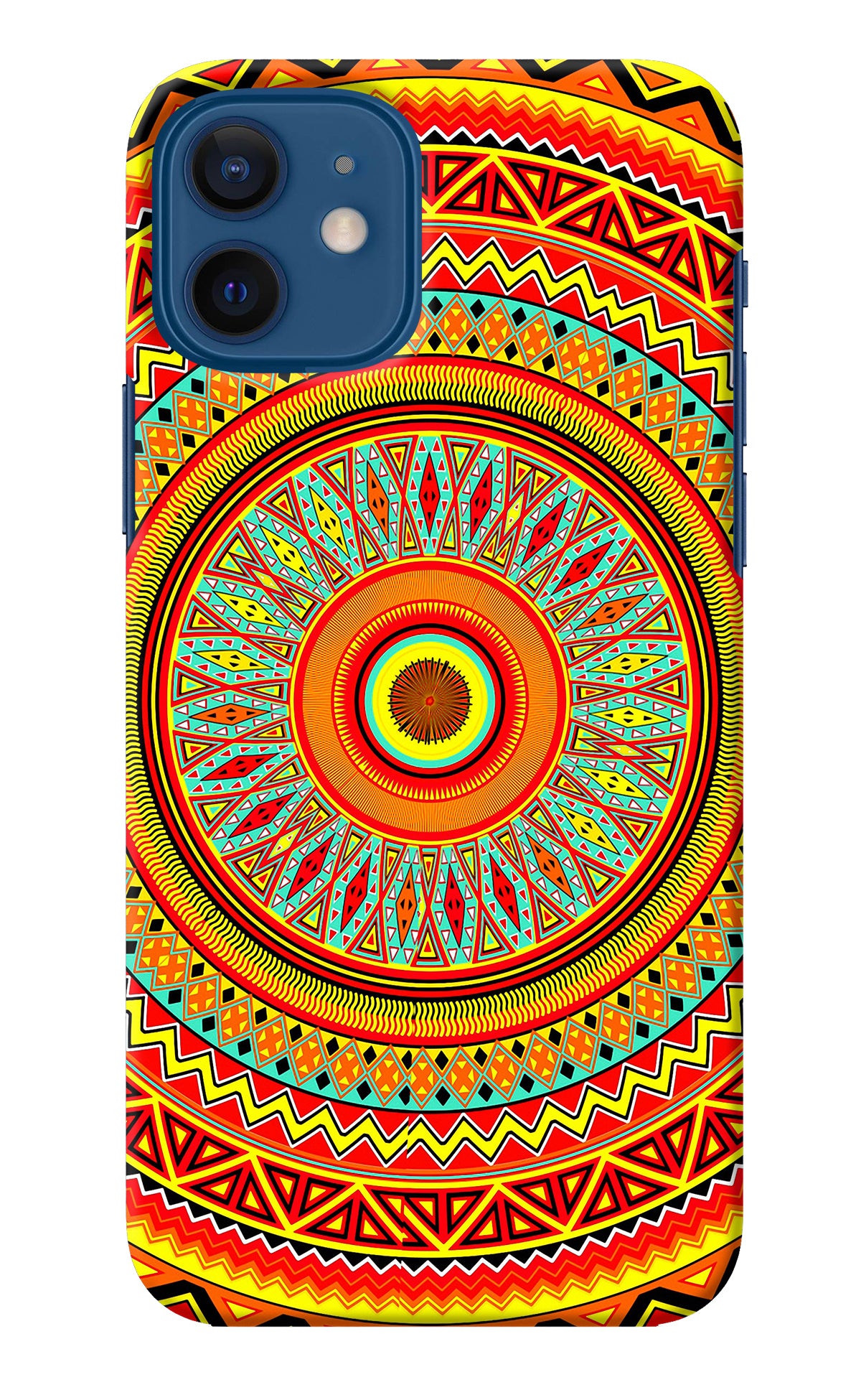 Mandala Pattern iPhone 12 Back Cover