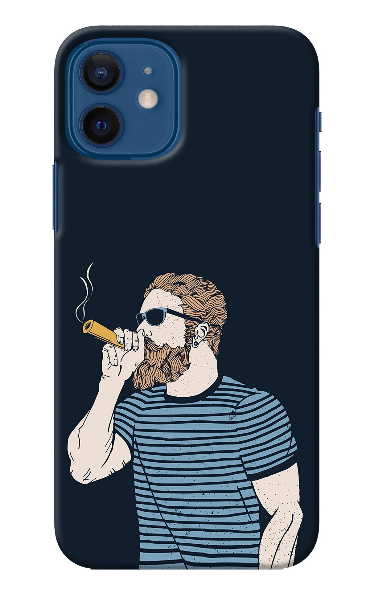 Smoking iPhone 12 Back Cover