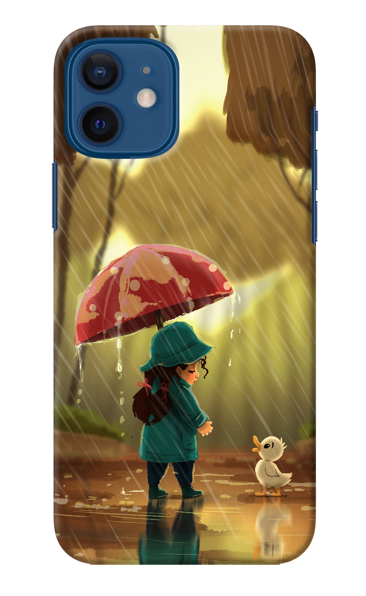 Rainy Day iPhone 12 Back Cover