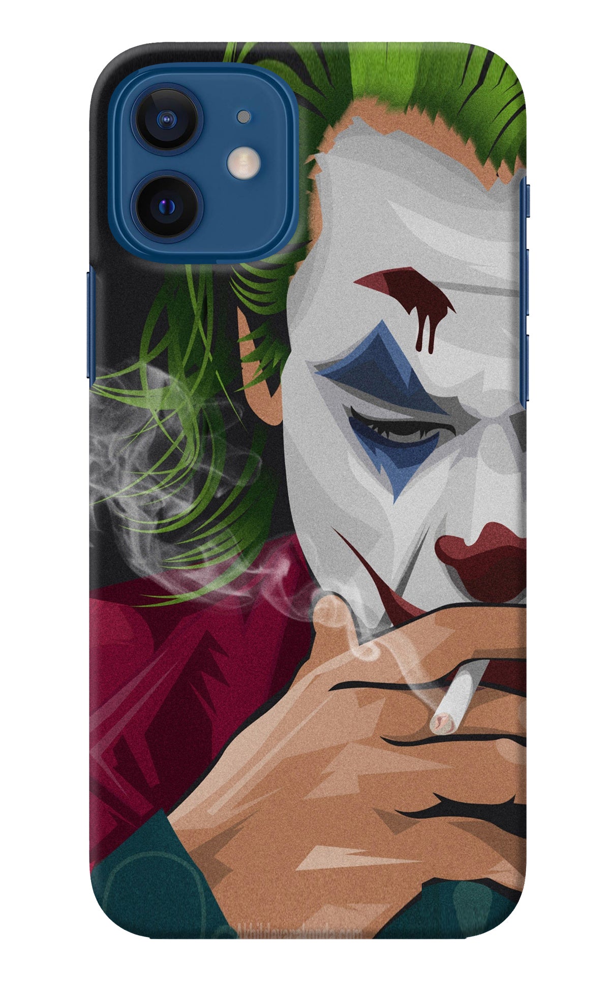 Joker Smoking iPhone 12 Back Cover