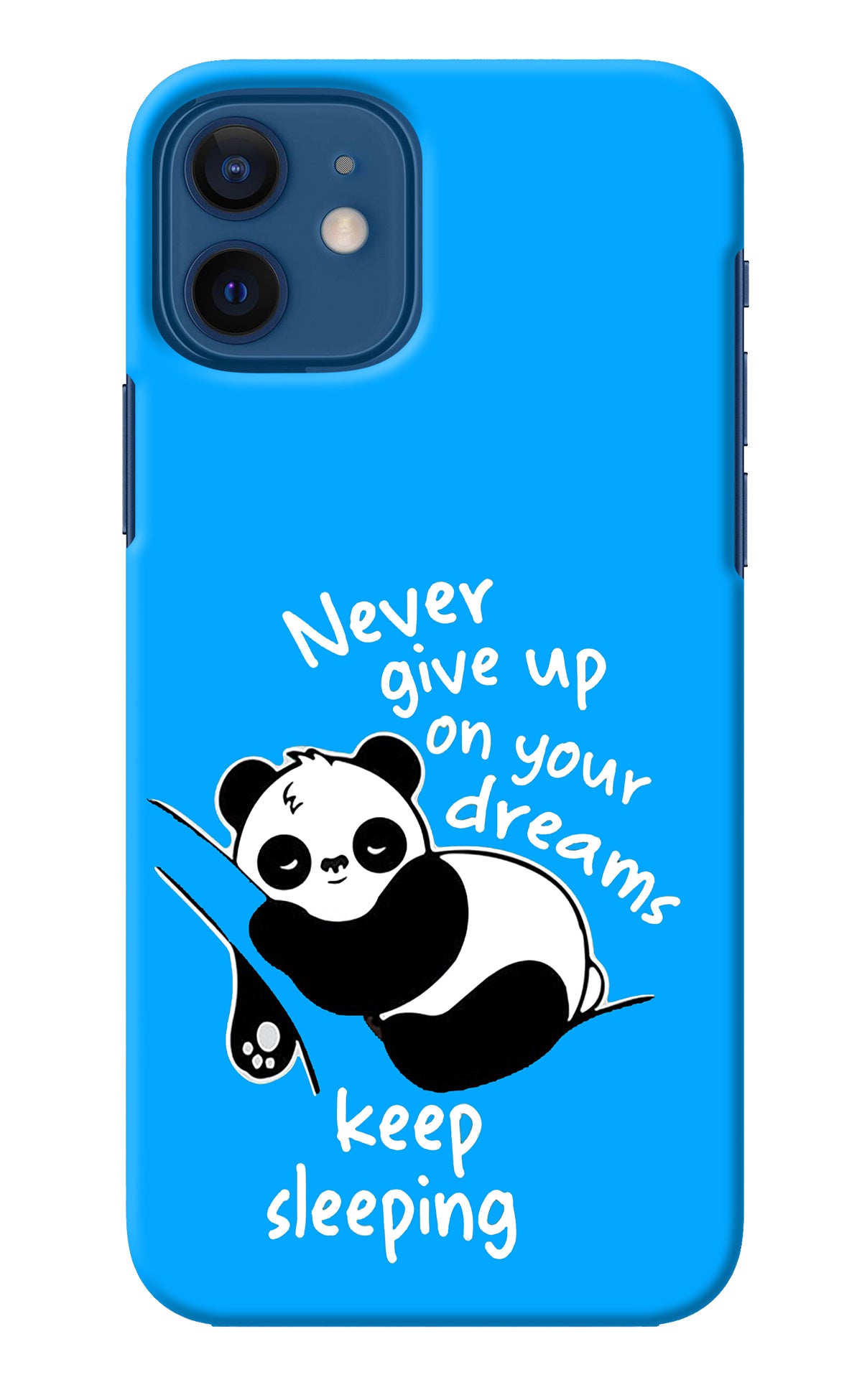 Keep Sleeping iPhone 12 Back Cover