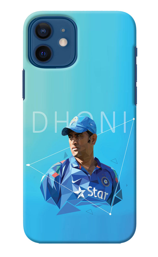 Dhoni Artwork iPhone 12 Back Cover