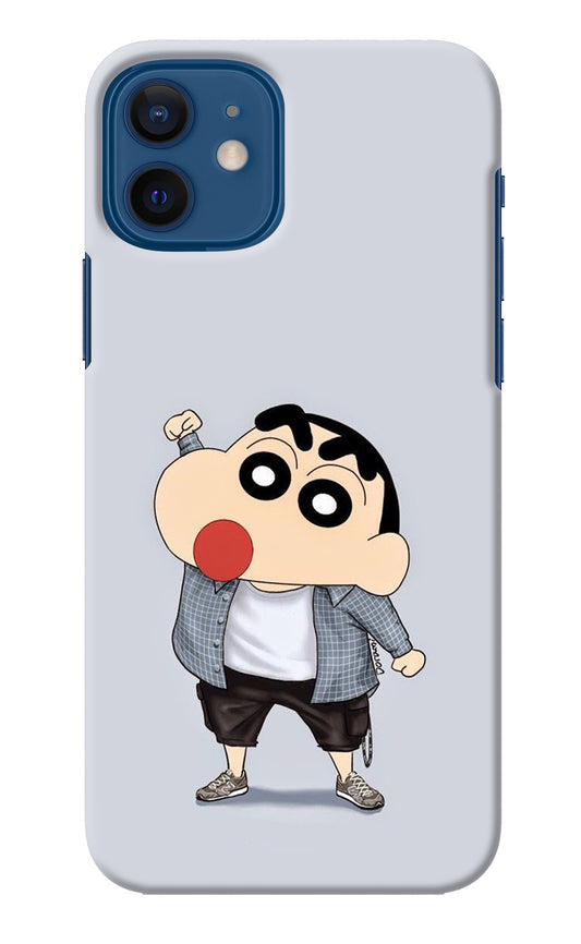 Shinchan iPhone 12 Back Cover
