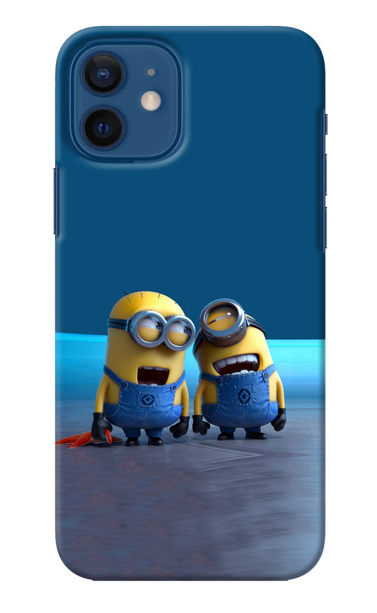 Minion Laughing iPhone 12 Back Cover