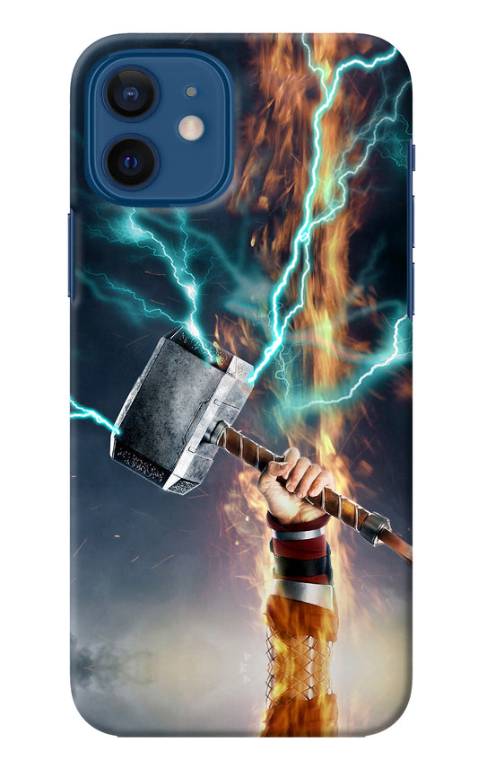 Thor Hammer Mjolnir iPhone 12 Back Cover