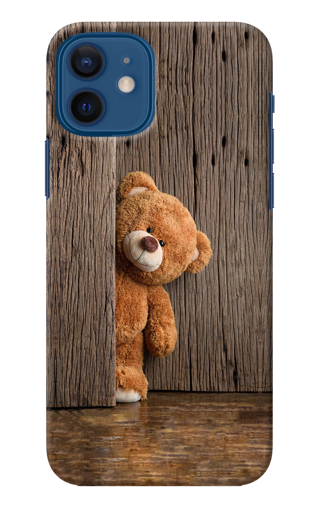 Teddy Wooden iPhone 12 Back Cover