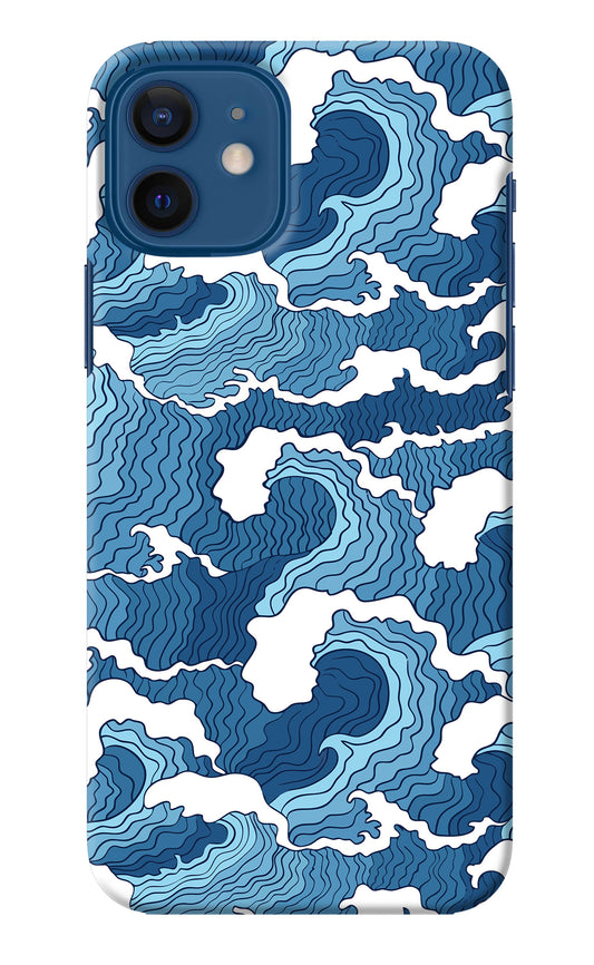 Blue Waves iPhone 12 Back Cover