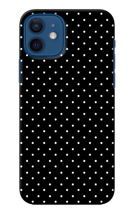 White Dots iPhone 12 Back Cover
