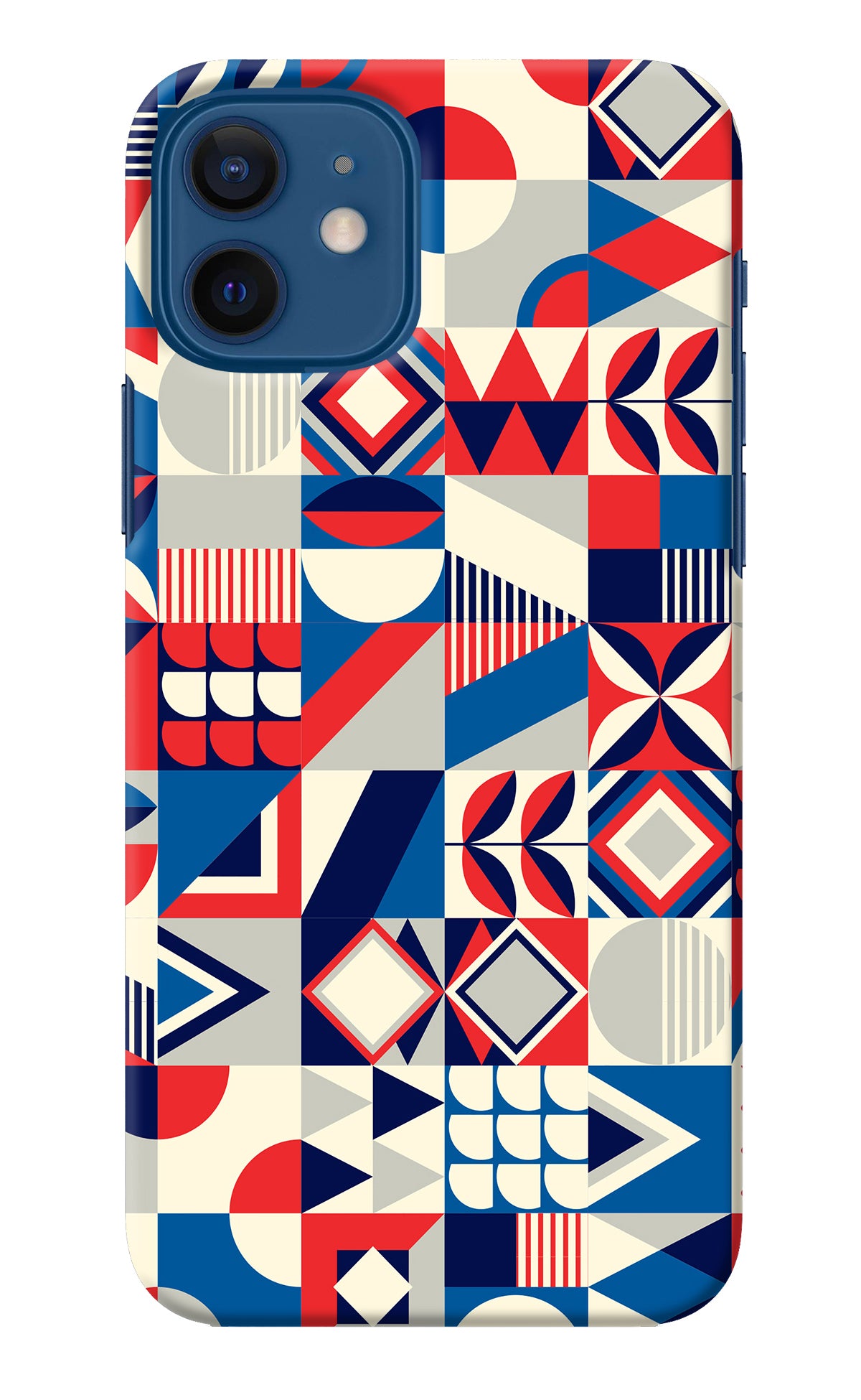 Colorful Pattern iPhone 12 Back Cover