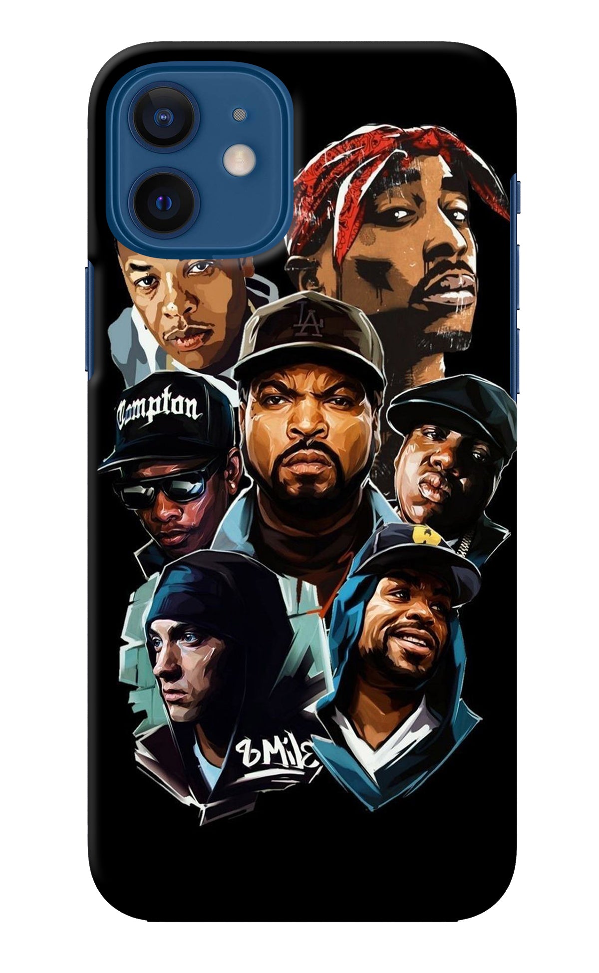 Rappers iPhone 12 Back Cover