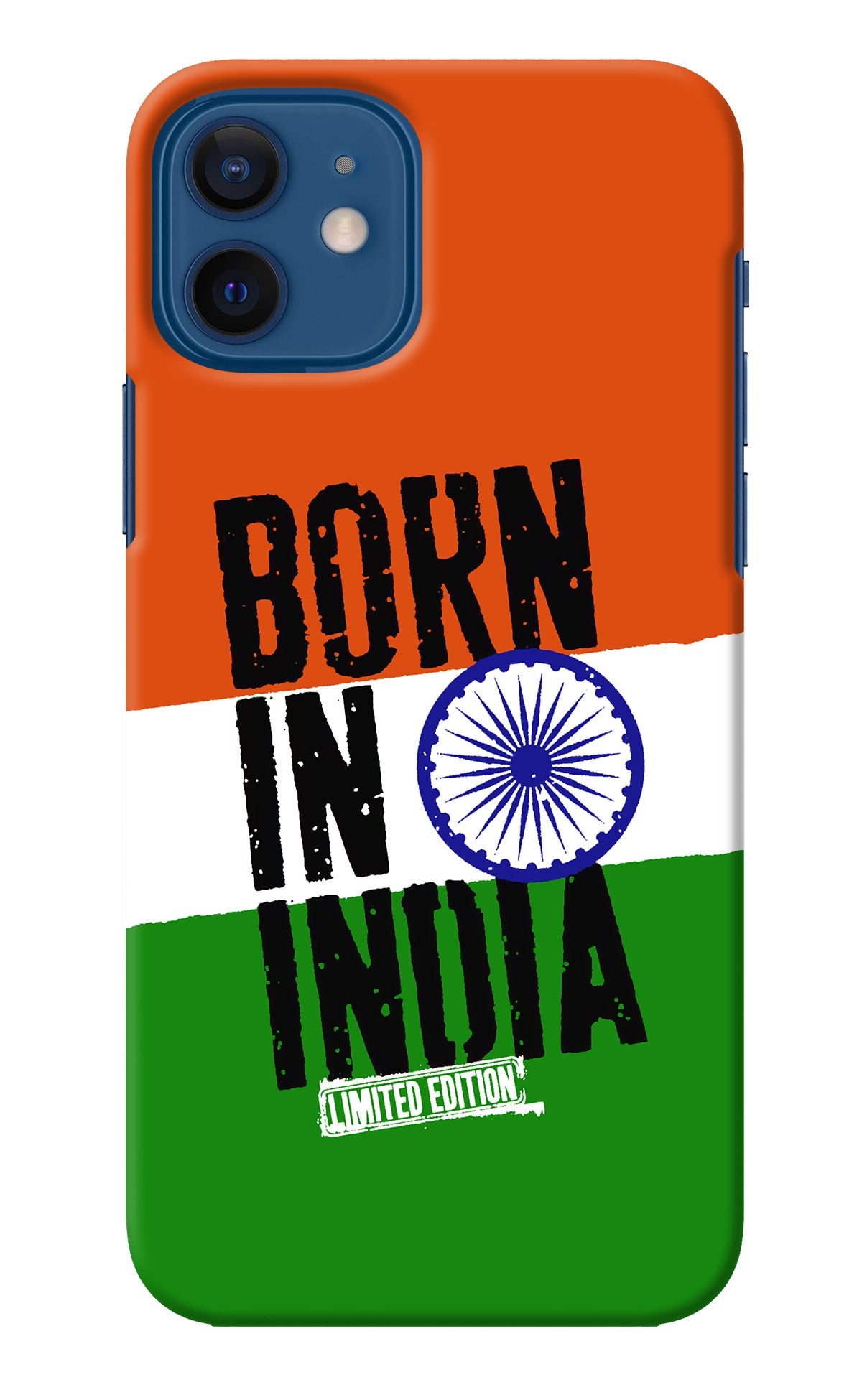 Born in India iPhone 12 Back Cover