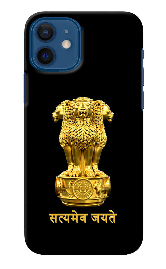 Satyamev Jayate Golden iPhone 12 Back Cover